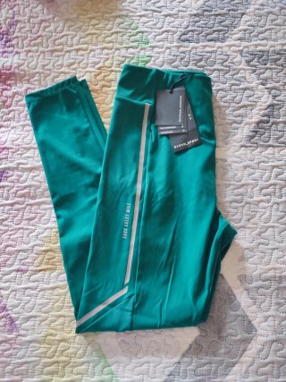 Mallas de Running Oysho Verdes Talla M