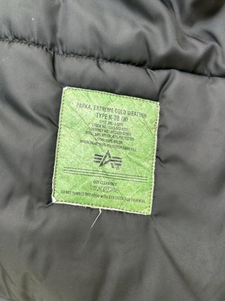Parka Alpha Industries N-3B Polar Negra Talla M