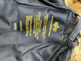 Parka Alpha Industries N-3B Polar Negra Talla M