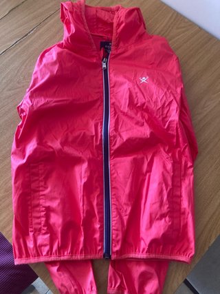 Cortavientos Rojo Hackett London Nuevo con etiquet