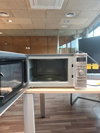 Microondas Panasonic Inverter con Grill