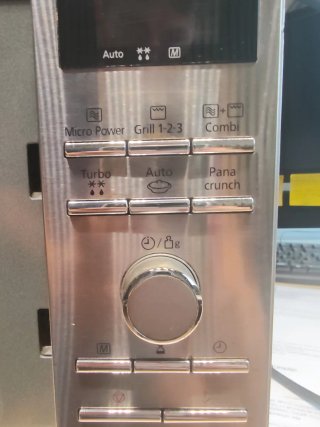 Microondas Panasonic Inverter con Grill