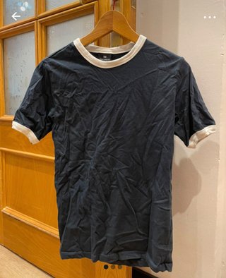 Camiseta Pull&Bear Azul Marino
