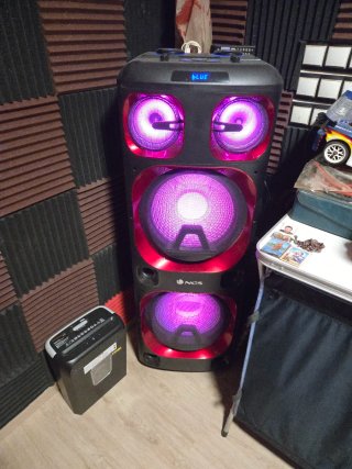 Altavoz Bluetooth NCS Negro/Rojo
