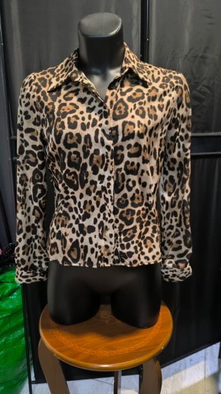 Camisa Zara Estampado Animal