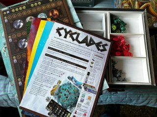 Juego de mesa Cyclades + Hades + Monuments