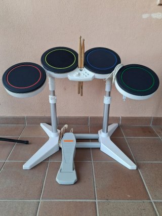 Batería Rock Band Harmonix con cables