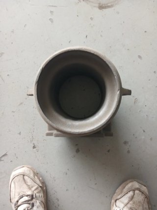 Soporte tajadera cisterna