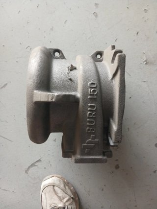 Soporte tajadera cisterna