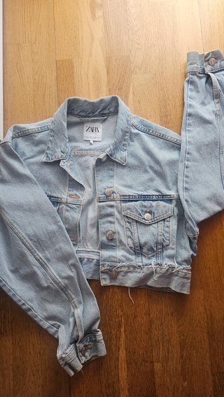 Chaqueta tejana Zara Talla S