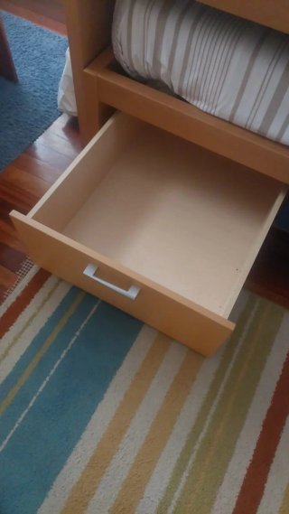 Cama nido doble de madera