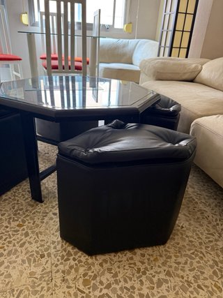Conjunto de Mesa y 4 Sillas