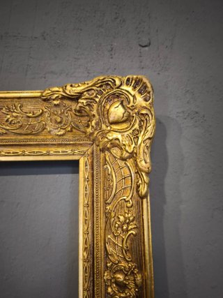 Marco Barroco Dorado Ornamentado