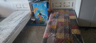 Cama Infantil IKEA con Cabecero de Ovejas