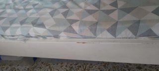 Cama Infantil IKEA con Cabecero de Ovejas