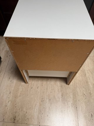 Mesita de Noche Blanca