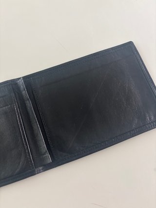 Cartera de piel Loewe Negra