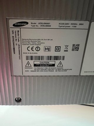 TV Samsung JS9000 55 pulgadas