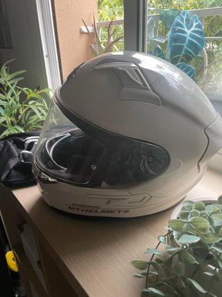 Casco de Moto MT Helmets Blanco
