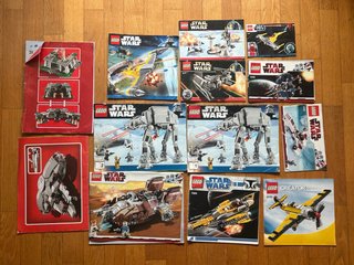 Manuales antiguos de LEGO