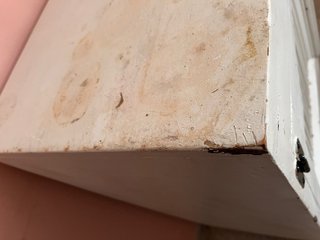 Mueble Rústico Blanco Cajón Madera