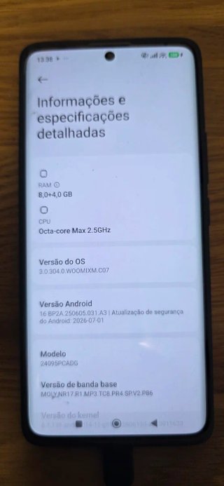 Poco X7 256GB 12GB RAM Prata
