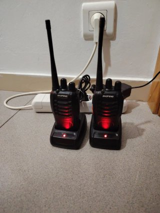 Set de 2 Walkie Talkies Baofeng