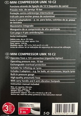 Compresor de Aire Ultimate Speed