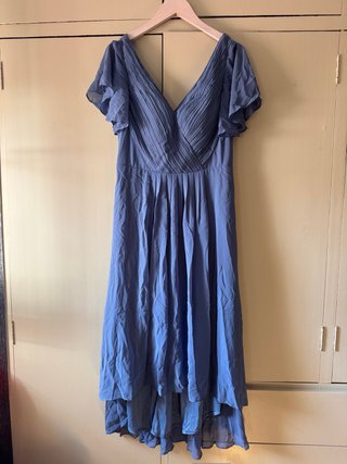 Vestido de Fiesta Azul Talla M