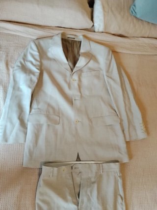 Traje Beige Talla XXL