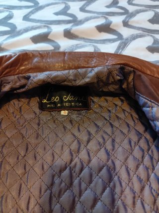 Chaquetón de piel para caballero