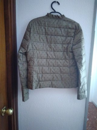 Chaquetón sfera casual Verde Estampado Talla M
