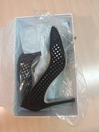Zapatos de tacón negros