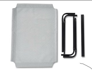Cama para perros gris
