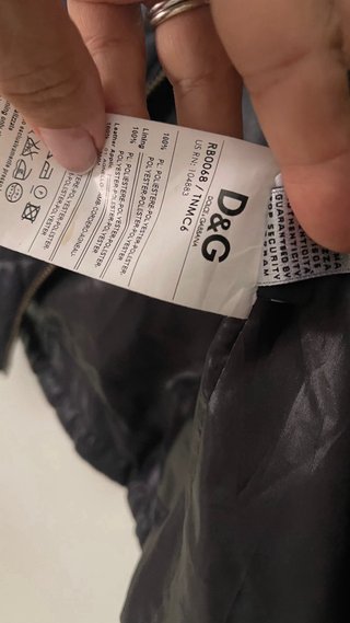 Cazadora Dolce & Gabbana Negra