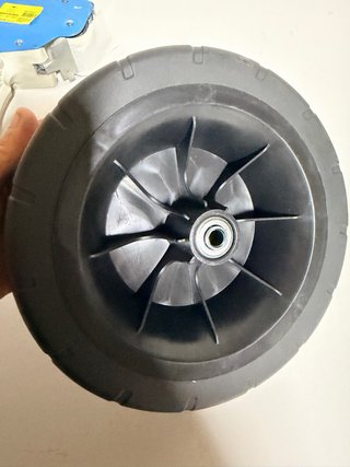 Rueda de repuesto para carrito de camping
