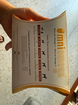 Omniomega Omega 3 para mascotas