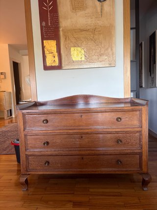Cómoda de Madera Maciza