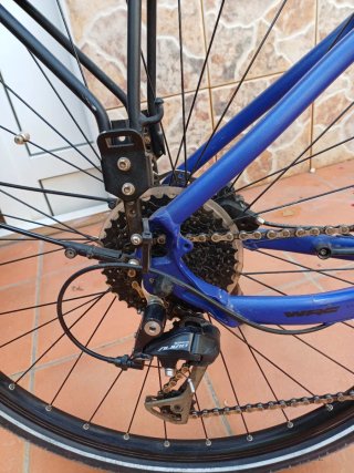Bicicleta Eléctrica WRC Shimano Azul