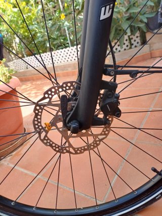 Bicicleta Eléctrica WRC Shimano Azul