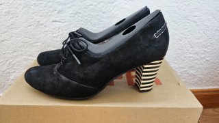 Zapatos Camper Tacón Negros Talla 37