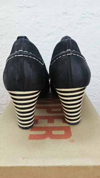 Zapatos Camper Tacón Negros Talla 37