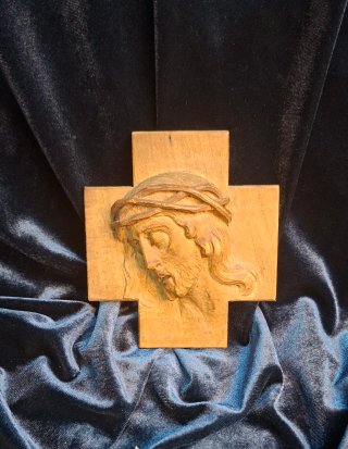 Talla de Madera Religiosa Oberammergau