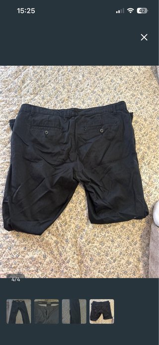 4 Pantalones cargo
