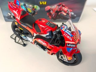 Modellino Moto GP Ducati Marc Márquez 1/12