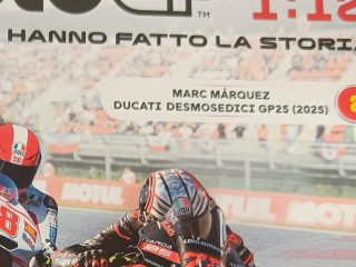 Modellino Moto GP Ducati Marc Márquez 1/12