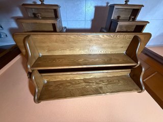 Scrivania in legno massello