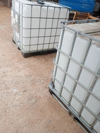 2 Depósitos Agua 1000L IBC