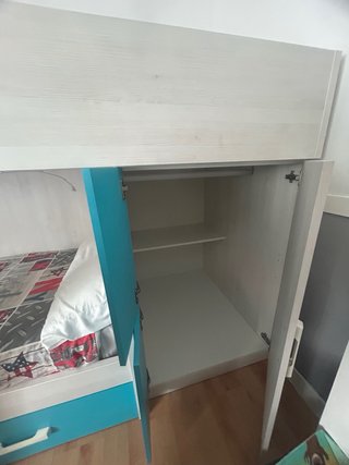 Cama nido tipo tren