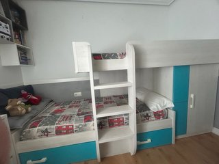 Cama nido tipo tren
